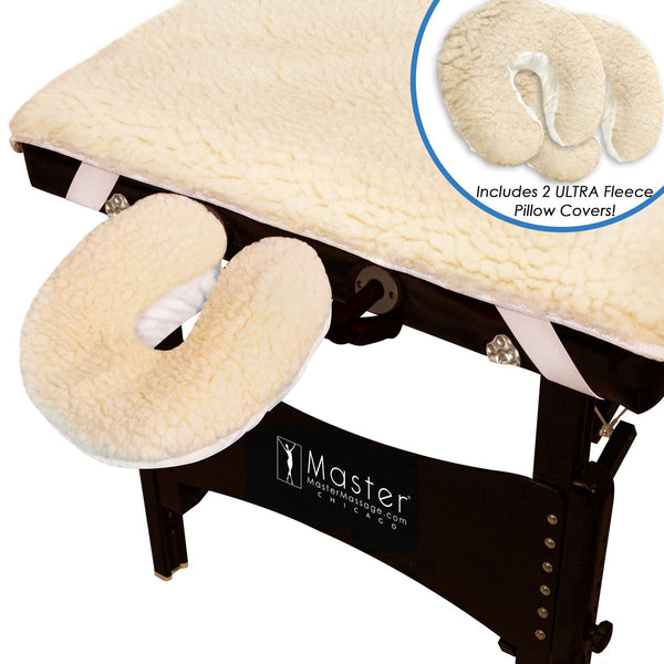 Buy Branded Master Massage Ultra Fleece Massage Table Pad Set Now 2X  Thicker Only at £59.99 Salon Supplies Direct